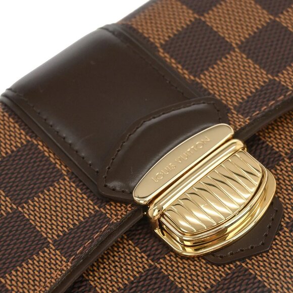 Louis Vuitton Damier Portefeuille Sistina Wallet N61747 CA3150 196123 - Picture 4 of 7